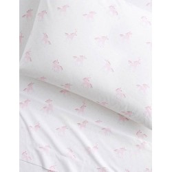 Juego de sábanas de algodón unicorn rainbow