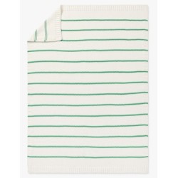 Cobija de tejido punto Breton Stripe para bebé