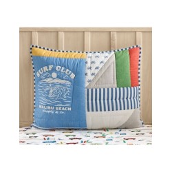 Funda para almohada Pottery Barn Kids Chase Surf