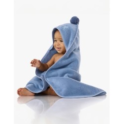 Toalla con gorro Pom Pom de algodón