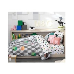 Juego de sábanas de algodón Minecraft