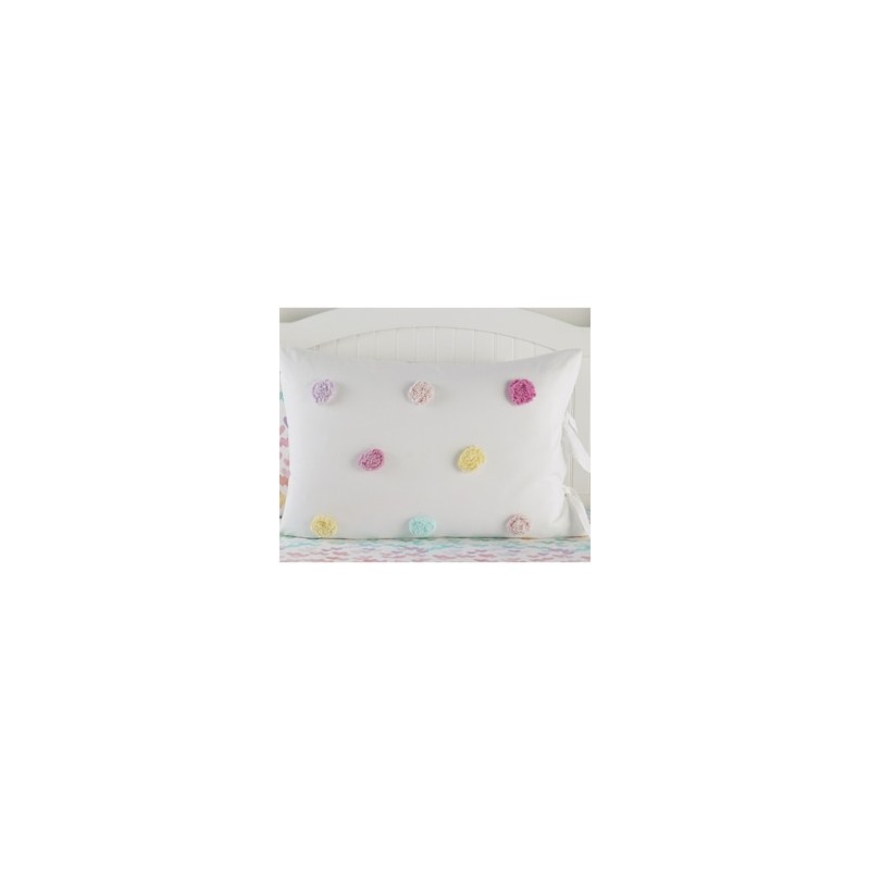 Funda para almohada Zoey Pom Pom