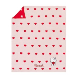 Frazada Clásica de tejido plano Hello Kitty Heart para niña