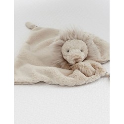 Manta de apego de tejido plano león para niño