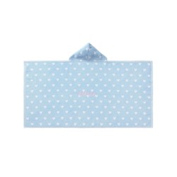 Toalla con gorro Heart Kid Hooded Towels de algodón