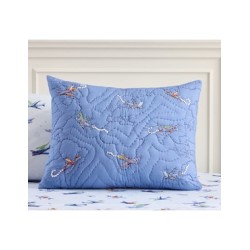Funda para almohada Airplane Map